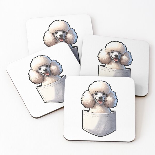 Item preview, dog in pocket, Poodle designed and sold by Truck Stop One.