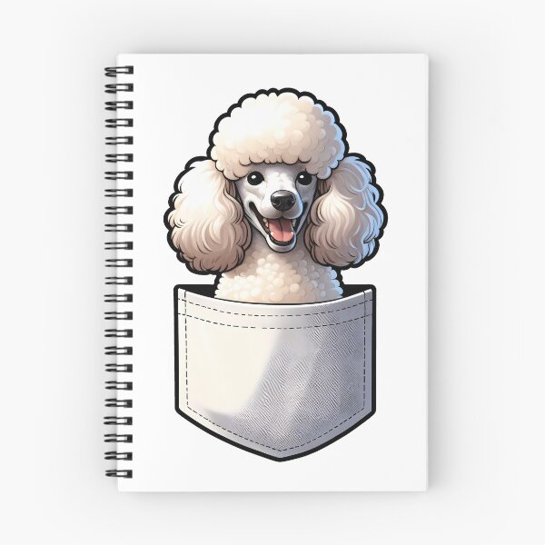 Item preview, dog in pocket, Poodle designed and sold by Truck Stop One.