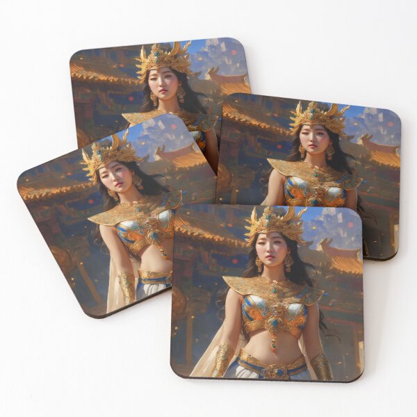 Item preview, Golden Asian Goddess designed and sold by Bunmigraphics .