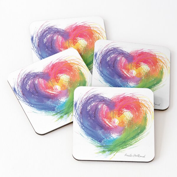 Item preview, Brushstroke Heart designed and sold by Paula Holland.