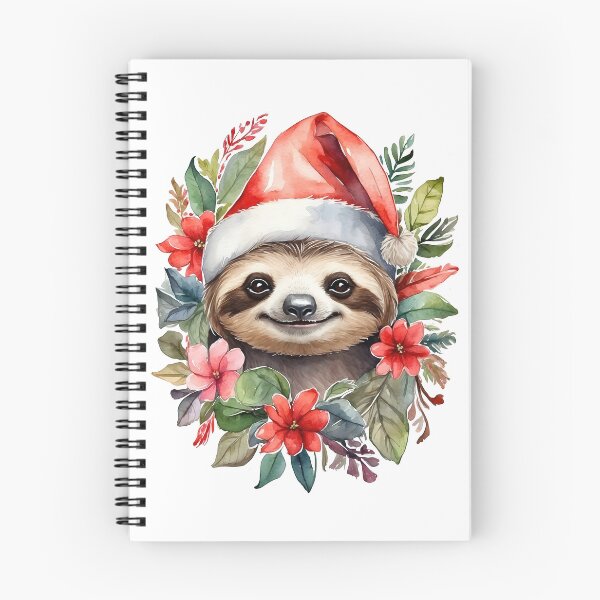 Item preview, Festive Sloth Serenity designed and sold by Nalaxation.