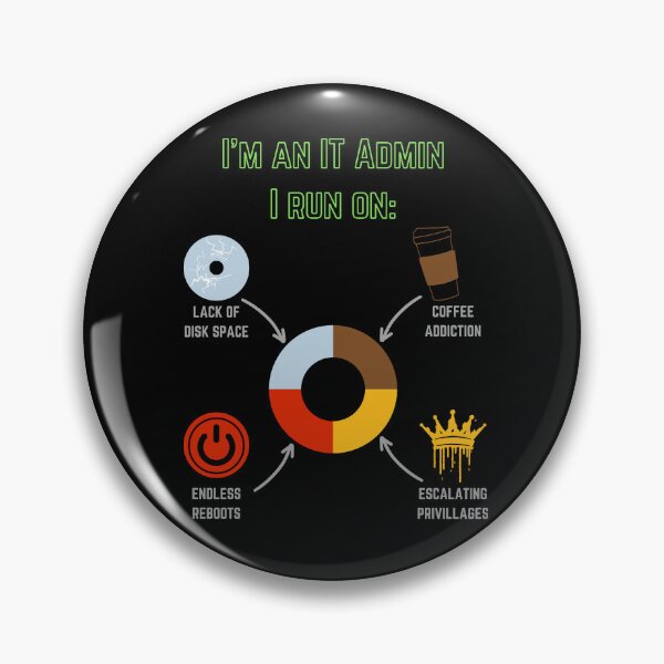Item preview, IT Admin Funny Gifts for IT Administrators designed and sold by CamaArt.