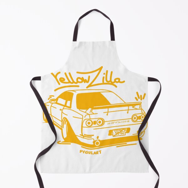 Item preview, Static Skyline R32 Cartoon Yellowzilla Godzilla designed and sold by Dygus.ART.