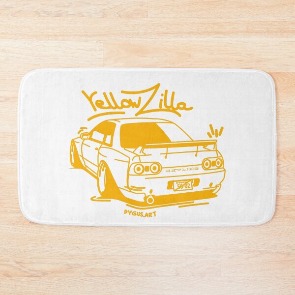 Item preview, Static Skyline R32 Cartoon Yellowzilla Godzilla designed and sold by Dygus.ART.