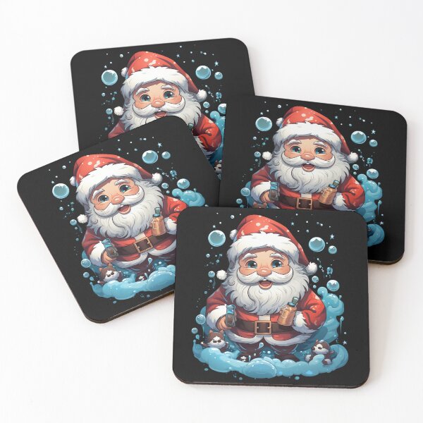 Item preview, Santa Claus as a Social Media Influencer designed and sold by DigitalPrism-Co.