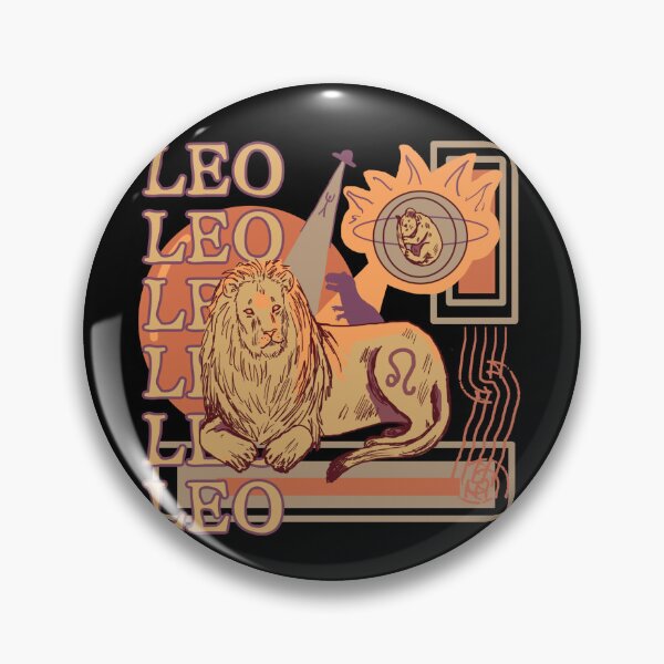 Item preview, Leo Zodiac Sign Retro designed and sold by joelkonx.