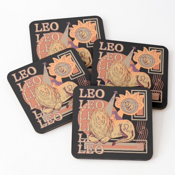 Item preview, Leo Zodiac Sign Retro designed and sold by joelkonx.
