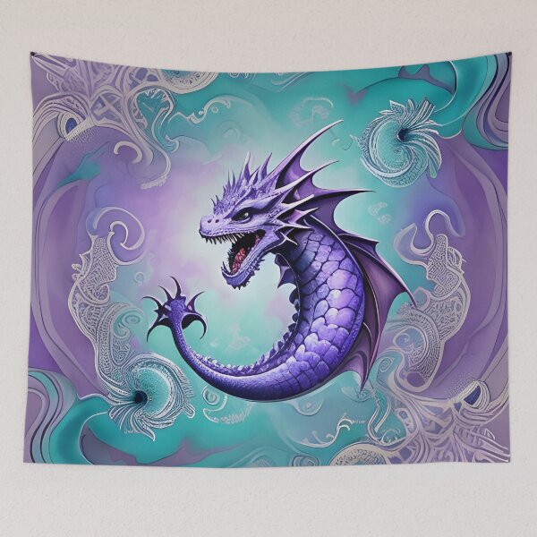 Item preview, Abstract Baby Dragon designed and sold by Feebleeona.