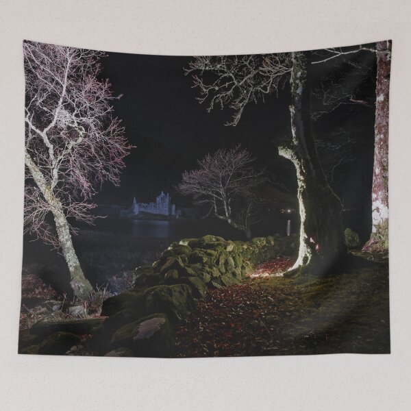 Item preview, Kilchurn Castle by Night designed and sold by ShinyPhoto.