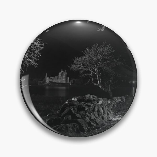 Item preview, Kilchurn Castle by Night (Black&White) designed and sold by ShinyPhoto.