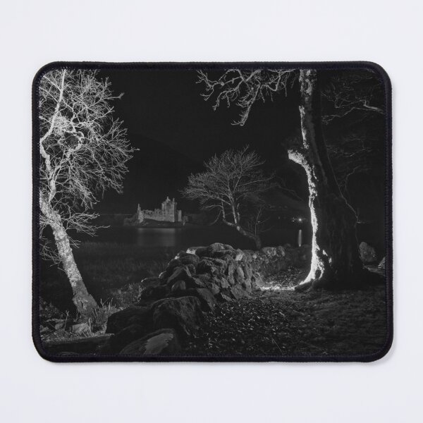 Item preview, Kilchurn Castle by Night (Black&White) designed and sold by ShinyPhoto.