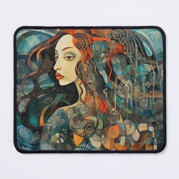Item preview, Mermaid Abstract designed and sold by whitecat23.