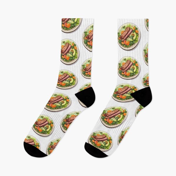 Item preview, Meat and Salad from Far Away designed and sold by marezino.