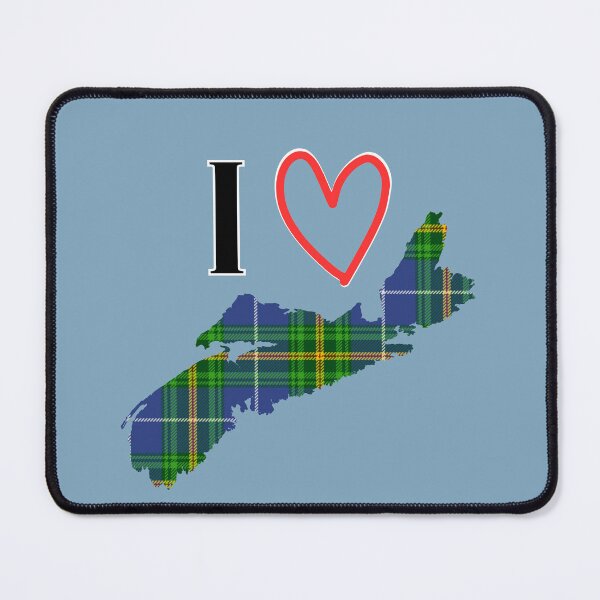 Item preview, I Love Nova Scotia with Nova Scotia Tartan designed and sold by onepony.