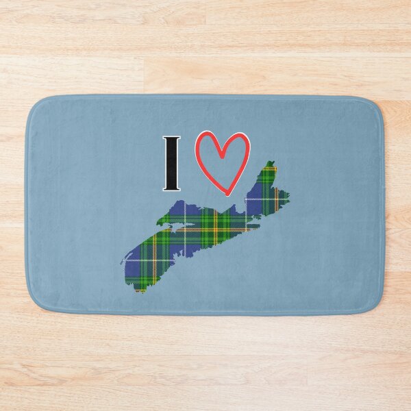 Item preview, I Love Nova Scotia with Nova Scotia Tartan designed and sold by onepony.