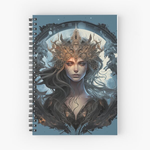 Item preview, Hel Goddess fantasy portrait  designed and sold by emaotx.