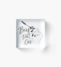 Tokio Hotel - Boy don't Cry Acrylic Block