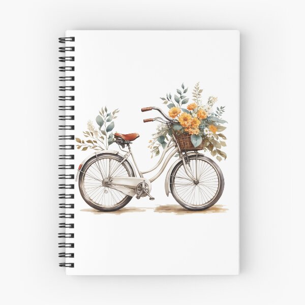 Item preview, A Vintage Bicycle with sunflower and leave designed and sold by chathai.