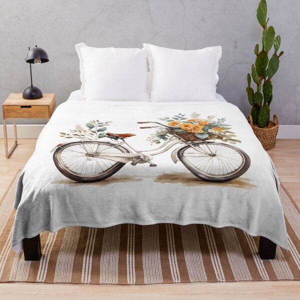 Item preview, A Vintage Bicycle with sunflower and leave designed and sold by chathai.