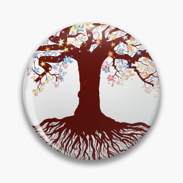 Item preview, Tree of life flower (brown version) designed and sold by Didier Bierjon.