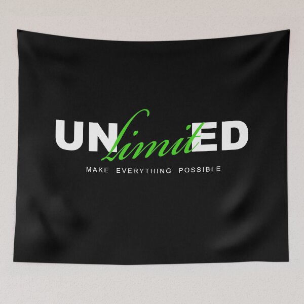 Item preview, Make Everything Possible, text white designed and sold by Colorful-Worlds.