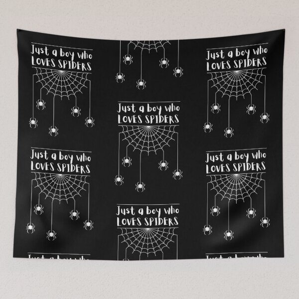 Item preview, Just A Boy Who Loves Spiders | Gifts For Spider Lovers designed and sold by AgataMaria.