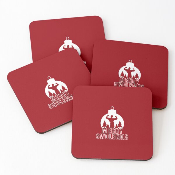Item preview, Merry Swolemas Trad Red Gym Bro Pun designed and sold by SwoleGear.