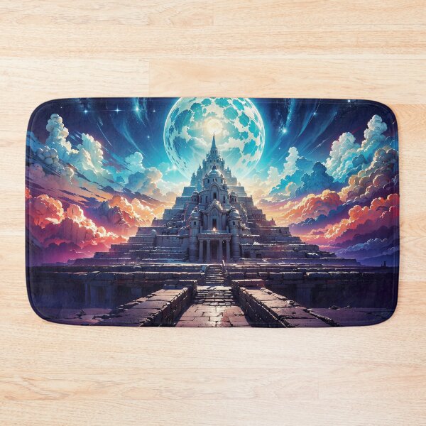 Item preview,  Temple of Tranquility Serenity Jigsaw Puzzles - Spiritual Haven on Redbubble designed and sold by PuzzleBoxDesign.