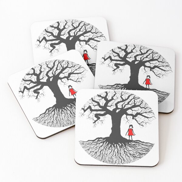 Item preview, Tree of life little red dress (gray version) designed and sold by Didier Bierjon.