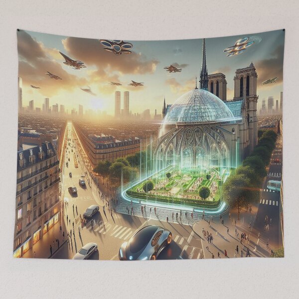 Item preview, Future Radiance of Notre-Dame: A Modernist Vision designed and sold by autrouvetout.