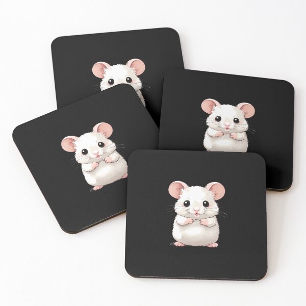 Item preview, Fat Baby White Mouse designed and sold by macadolie.