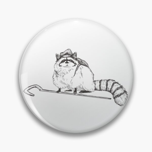 Item preview, Sly Raccoon Sticker designed and sold by K Cleary.
