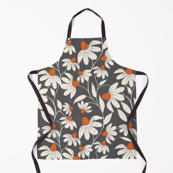 Item preview, Floriography - White Coneflower - Charcoal designed and sold by susycosta.
