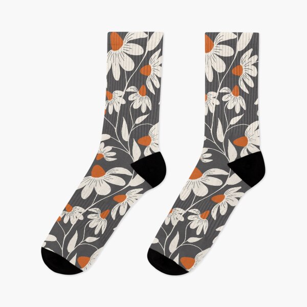 Item preview, Floriography - White Coneflower - Charcoal designed and sold by susycosta.