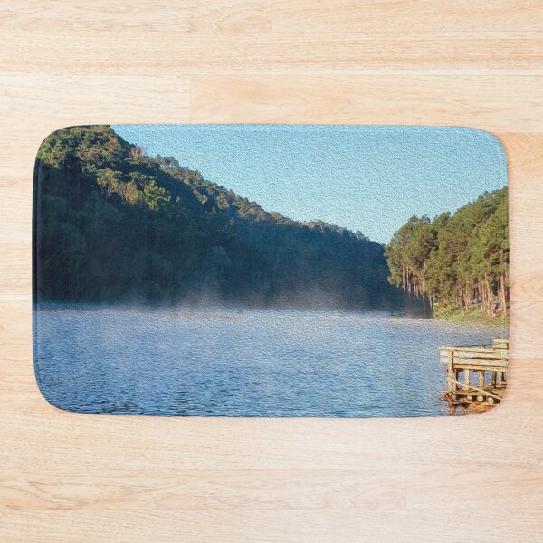 Item preview, Misty Morning Magic at Pang Ung Lake designed and sold by EnjoYarty.