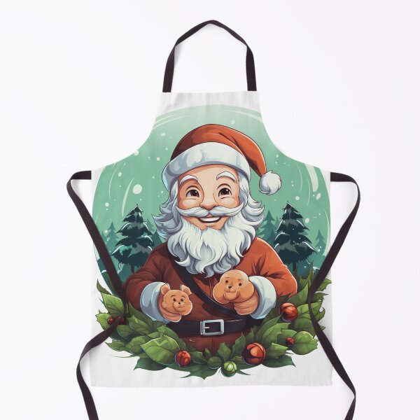 Aperçu de l'œuvre Eco Santa Claus Holiday Spirit créée et vendue par DigitalPrism-Co.