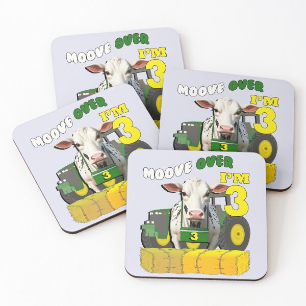 Item preview, Birthday 3 Years Old Farm Theme Farming Tractor designed and sold by tamdevo1.