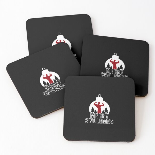 Item preview, Merry Swolemas Dark Edition Gym Bro Humour designed and sold by SwoleGear.