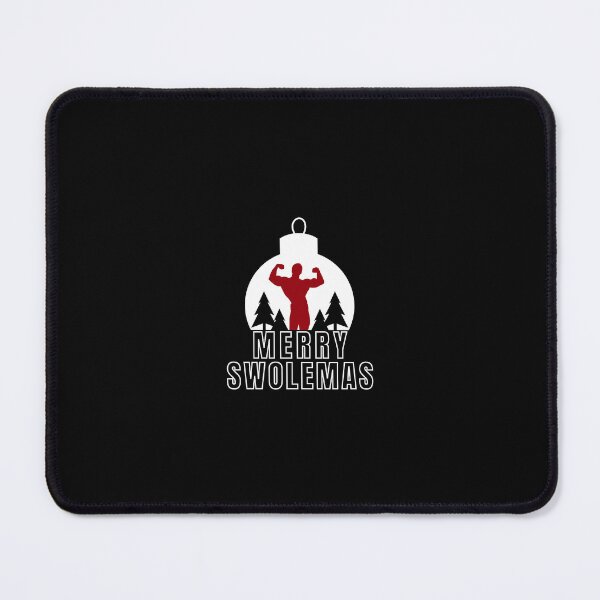 Item preview, Merry Swolemas Dark Edition Gym Bro Humour designed and sold by SwoleGear.