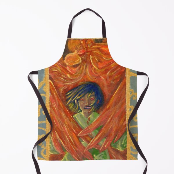 Item preview, Runin the Fire Shaman and The Phoenix designed and sold by OliverWithABee.