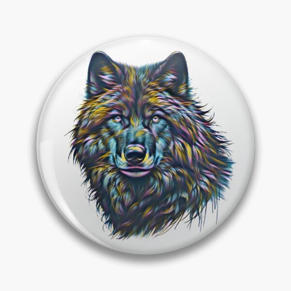 Artikelvorschau, Grafik eines Wolfes entworfen und verkauft von MomiDStudio.