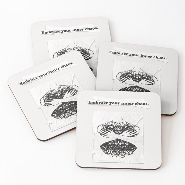 Item preview, Embrace your inner chaos designed and sold by Scrabbly Doodles.