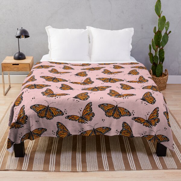 Item preview, Cosmic Butterflies – Monarch on Blush designed and sold by Cat Coquillette.