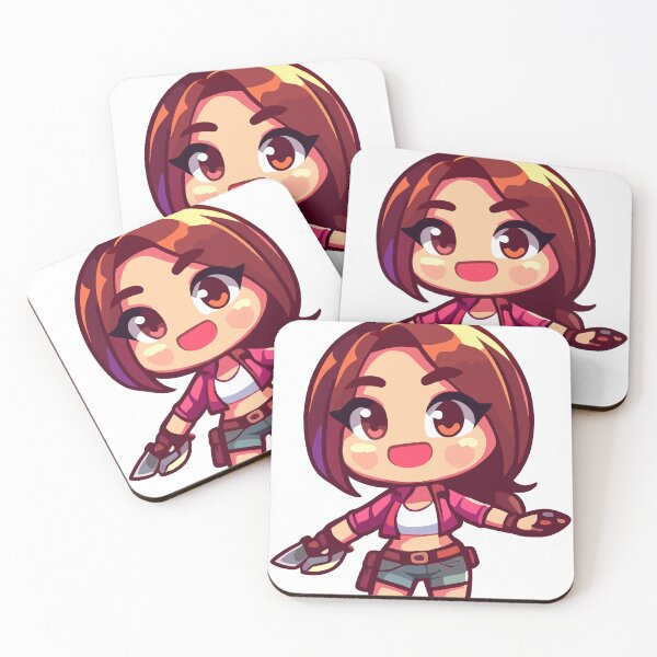 Item preview, Kawaii Gaming Delight: Retro Tomb Raider Lara Croft Apparel for Geek Chic designed and sold by Nile Apparel.
