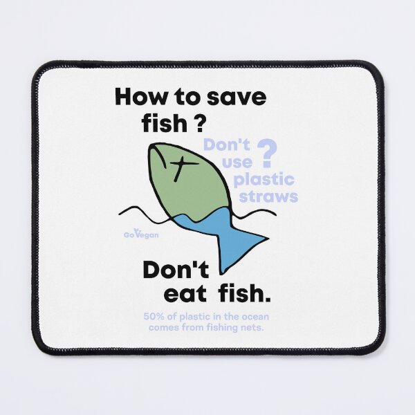 Item preview, Save fish designed and sold by reIntegration.
