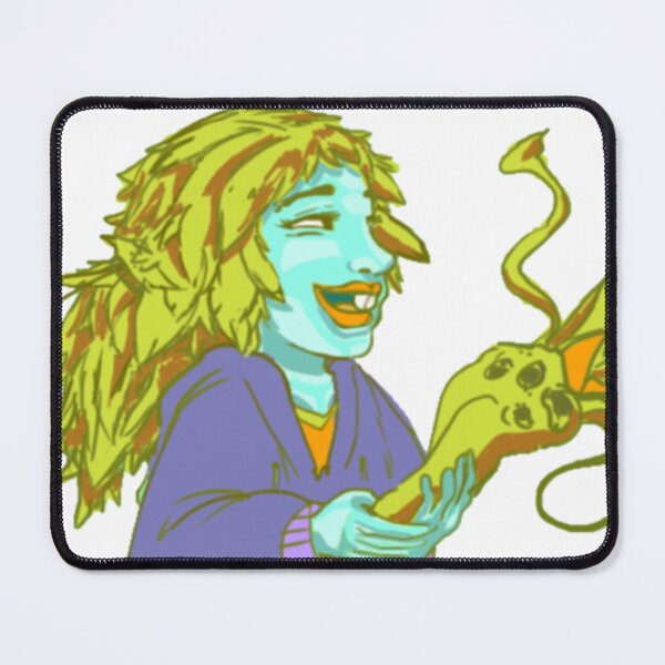 Item preview, Lady Alien with an Alien Squid! No Background! designed and sold by LuicdCobalm.