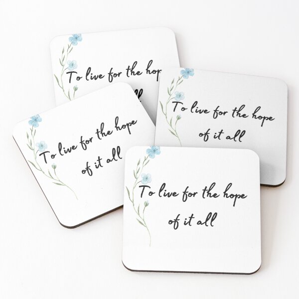 Item preview, To live for the hope of it all  designed and sold by Athieoshop.