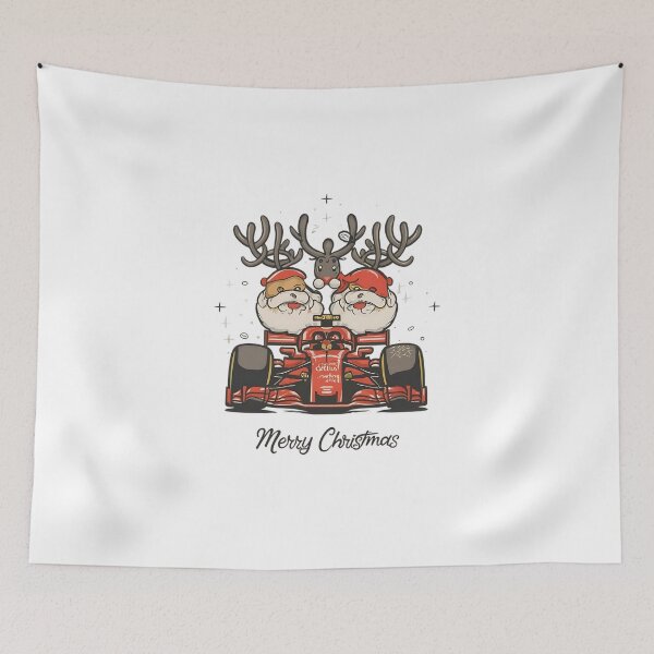 Item preview, Santa Claus & Reindeers on the bolid Formula 1 designed and sold by F1GearStop.