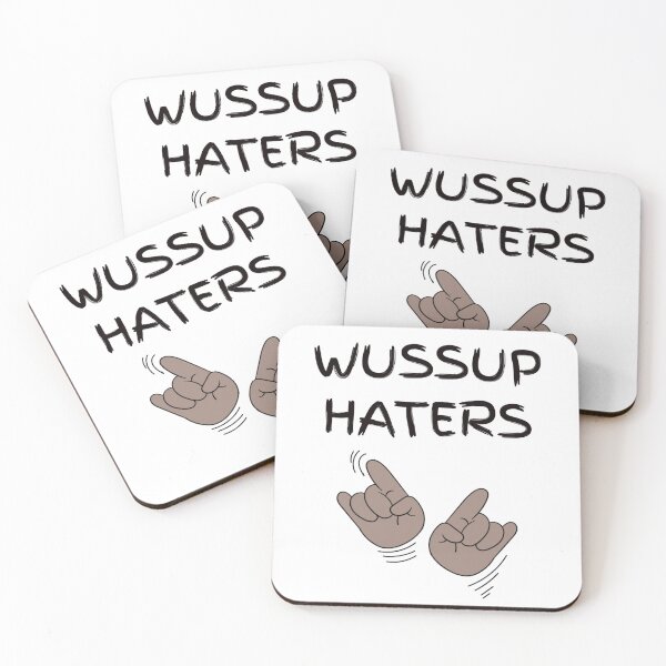 Item preview, What's up haters! designed and sold by SICK-Store.