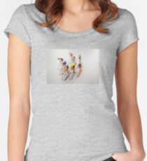 Cyclists 1 Women's Fitted Scoop T-Shirt